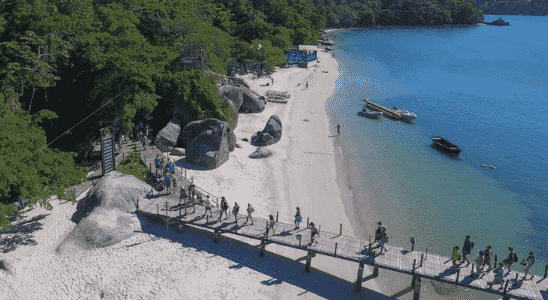 Ilha de Porto Belo, uma das mais lindas da cidade.