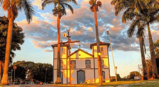 Igreja de Nosso Senhor do Bonfim em Pirenópolis.