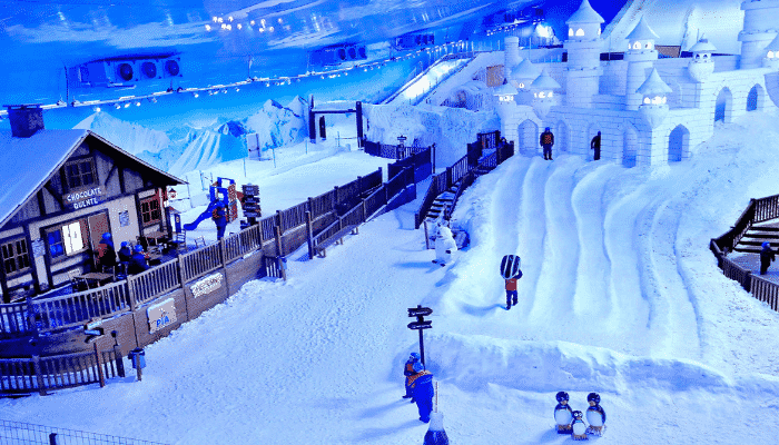 Snowland é o lugar ideal para quem sempre quis esquiar, patinar, andar de moto ou praticar snowboard no gelo sem sair do Brasil. 