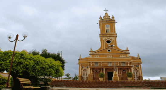 Igreja de Missão Velha que fica no região do Cariri no Ceará.