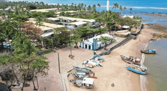 Praia do Forte, uma das mais lindas do litoral da Mata de São João.