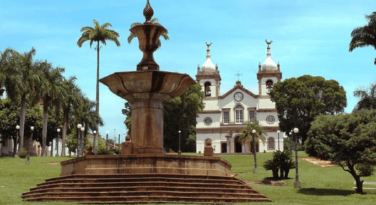 Praça Barão, o cartão postal de Vassouras, RJ