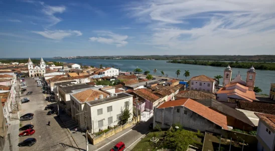 Um pouco da cidade histórica de Penedo Alagoas.