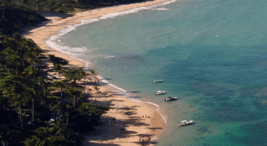 Praia de Satu, uma das mais bonitas de Caraíva.