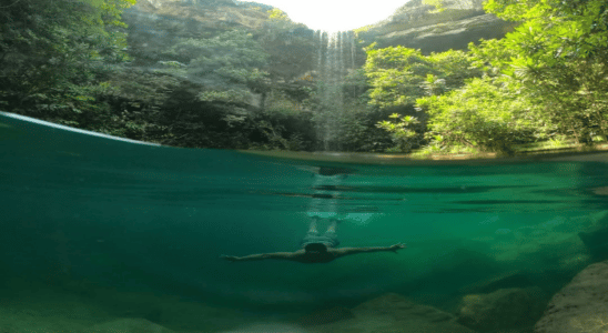Cachoeira da Abonizia, uma das mais bonitas de Nova Xavantina.