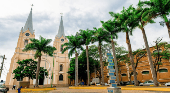 Igreja Matriz de San’tAnna, a padroeira de Pedreira.