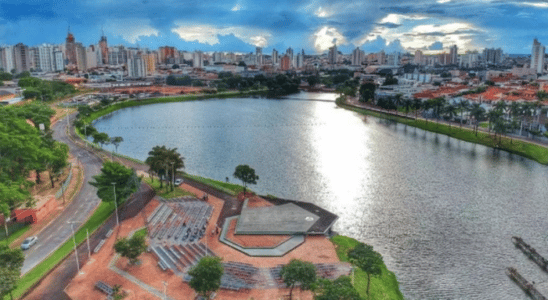 Vista de uma das partes do Parque da Represa Municipal em São José do Rio Preto