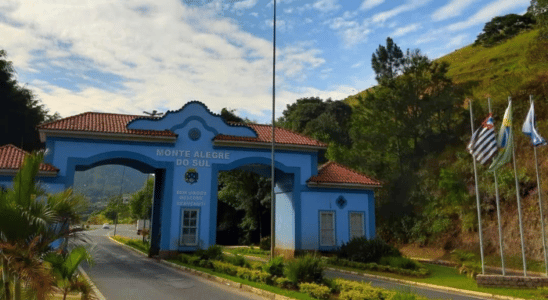 Portal de entrada para a bela cidade de Monte Alegre do Sul.