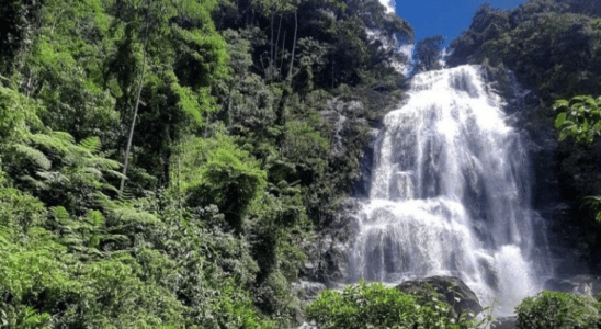 Cachoeira do Pacau, uma das mais bonitas de Santa Rita de Jacutinga.