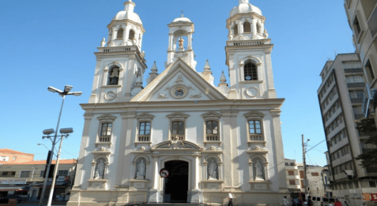 Igreja Matriz de Santo Antônio, em Guaratinguetá.