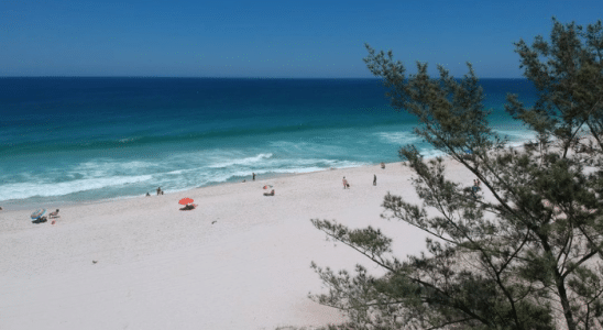 Um pouco da beleza da Praia Seca.