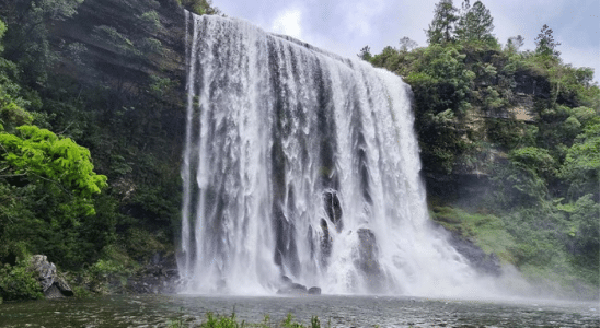 Cachoeira Veú da Noiva, uma das mais bonitas em Sengés.
