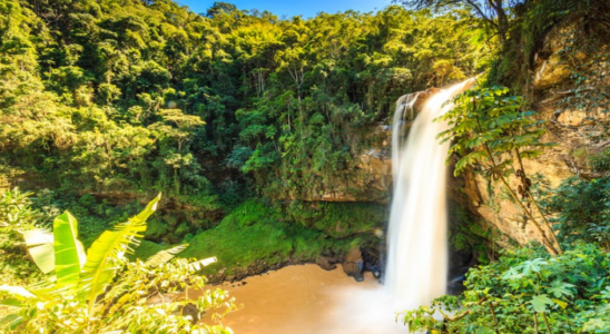 A bela Cachoeira de Matilde em Alfredo Chaves.