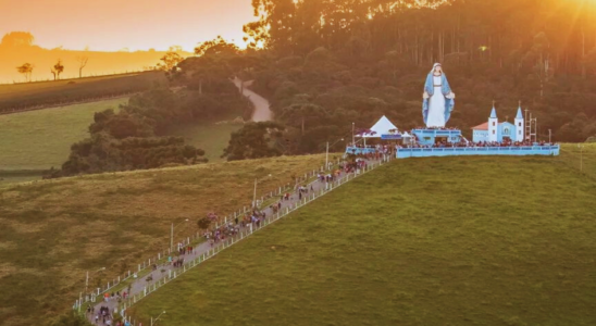 Santuário de Santa Rita de Cássia em Bom Repouso.