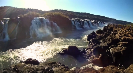 Salto do Yucumã em Derrubadas, RS.