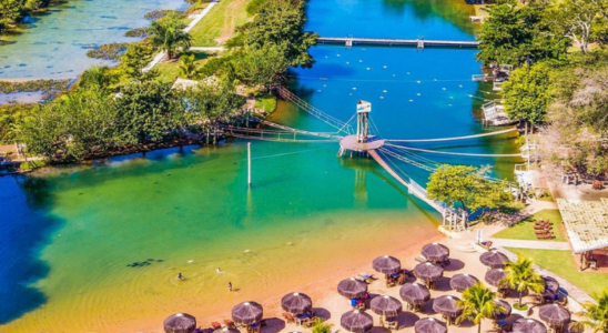 Complezo Nascente Azul, um lindo balneário em Bonito