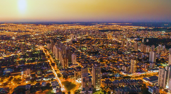 Anoitecer em Ribeirão Preto