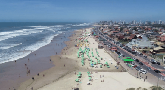 Uma parte da Praia de Imbé