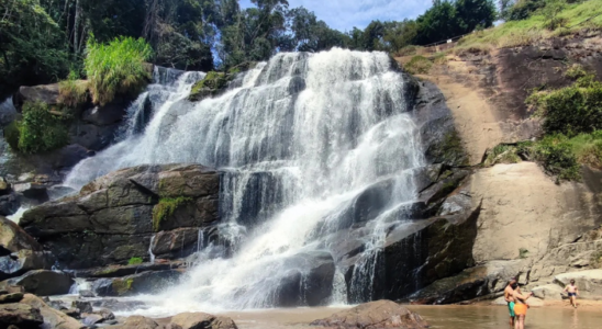 Cachoeira dos Félix, a mais bonito de Bueno Brandão.