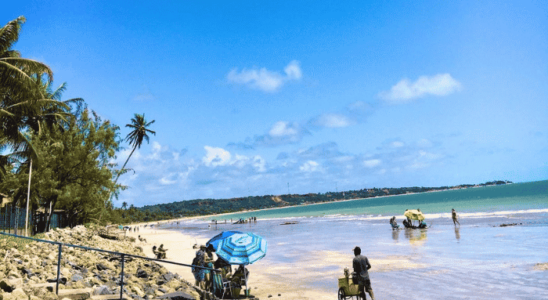 Praia Azul, uma das mais lindas de Pitimbu